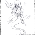 Zombie mermaid